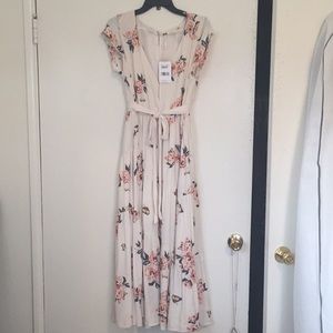 Free People All I Got Maxi Dress Floral